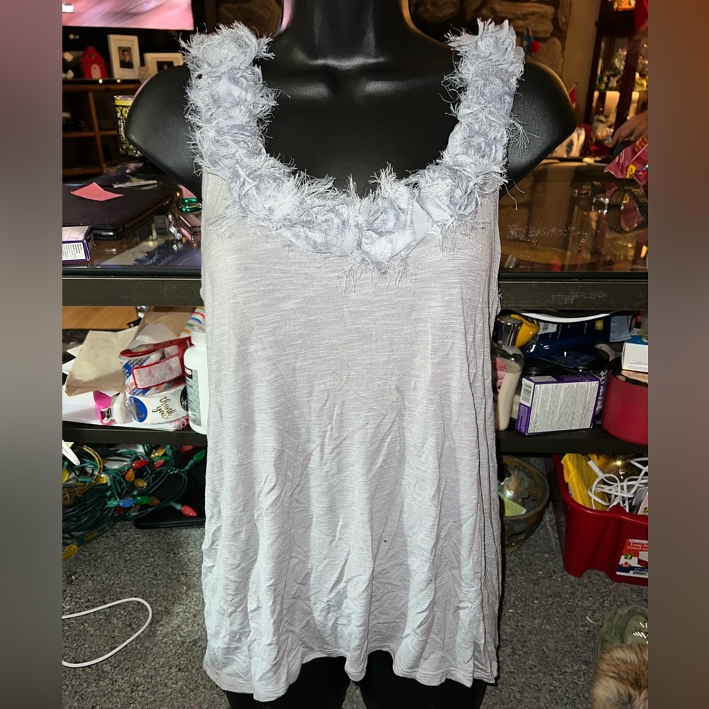 Happening In The Present Flower Tank Top